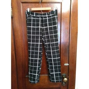 Grid Check Pants